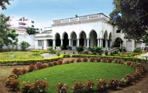 The Golden Threshold, the University's first home in the heart of Hyderabad