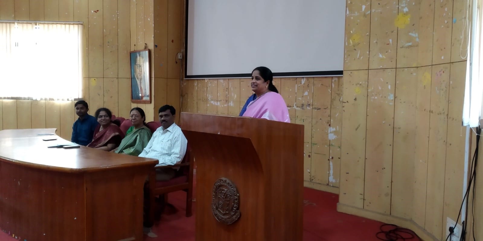 Gender Sensitization Program conducted by Department of Telugu, UoH – 2019 (photo 1)