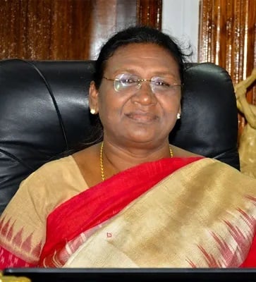 Photograph of Smt. Droupadi Murmu